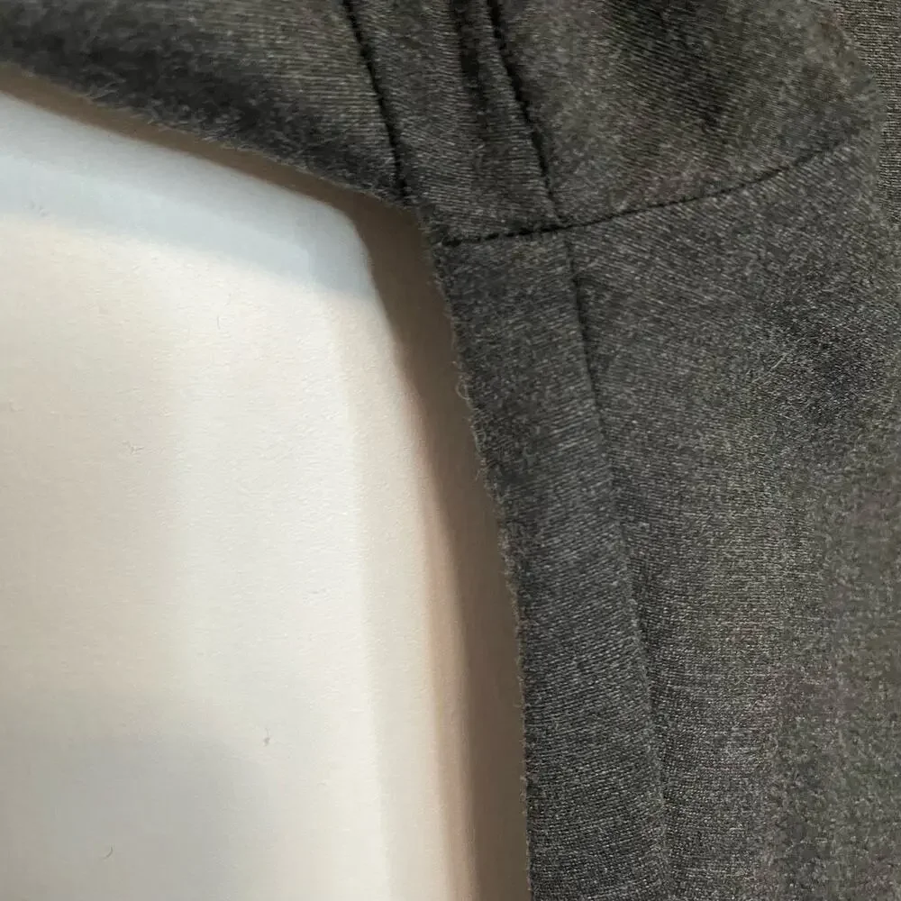 Betabrand Grey Pants PM Womens Pockets Pull On Stretch Comfort Straight Leg - Picture 2 of 8